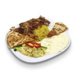 Chawarma poulet avec riz