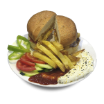 Repas Hamburger - Poulet